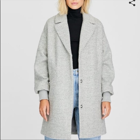 Stradivarius wool coat - Picture 11 of 13